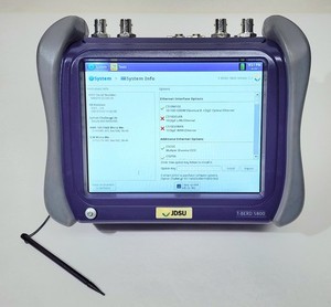 JDSU Viavi T-BERD MTS-5800 5812P 1GigE Network Tester (9 Options, BERT 5.0)