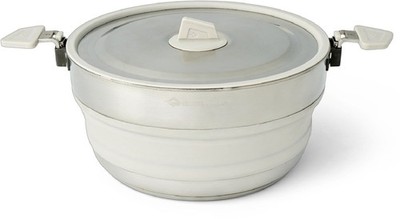 ON DEAL! Sea to Summit Detour Stainless-Steel Collapsible Pot - 5 Liters