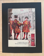 1971 original magazine print Beefeater, Gin, ...