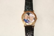 ROY ROGERS & DALE EVANS - Wristwatch Watch W/ Black Leather Band
