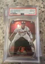2023 Bowman Draft - Chrome Mac Horvath #BDC-90 (RC) PSA 10