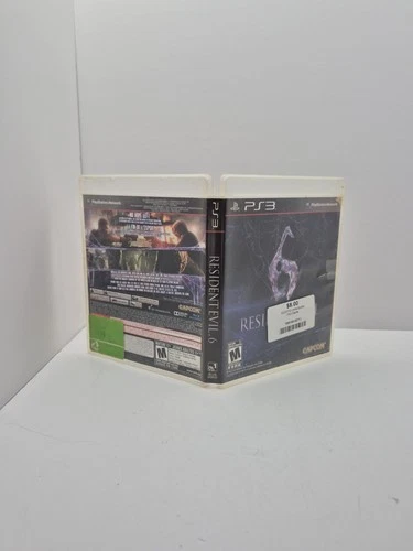 Resident Evil 6 (PlayStation 3, 2012) PS3 Disc And Case Only