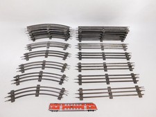 20x M&auml;rklin Spur 0 Gleis elektrischen Betrieb 3610 D 32 cm 3620 A 8er #DU528-3