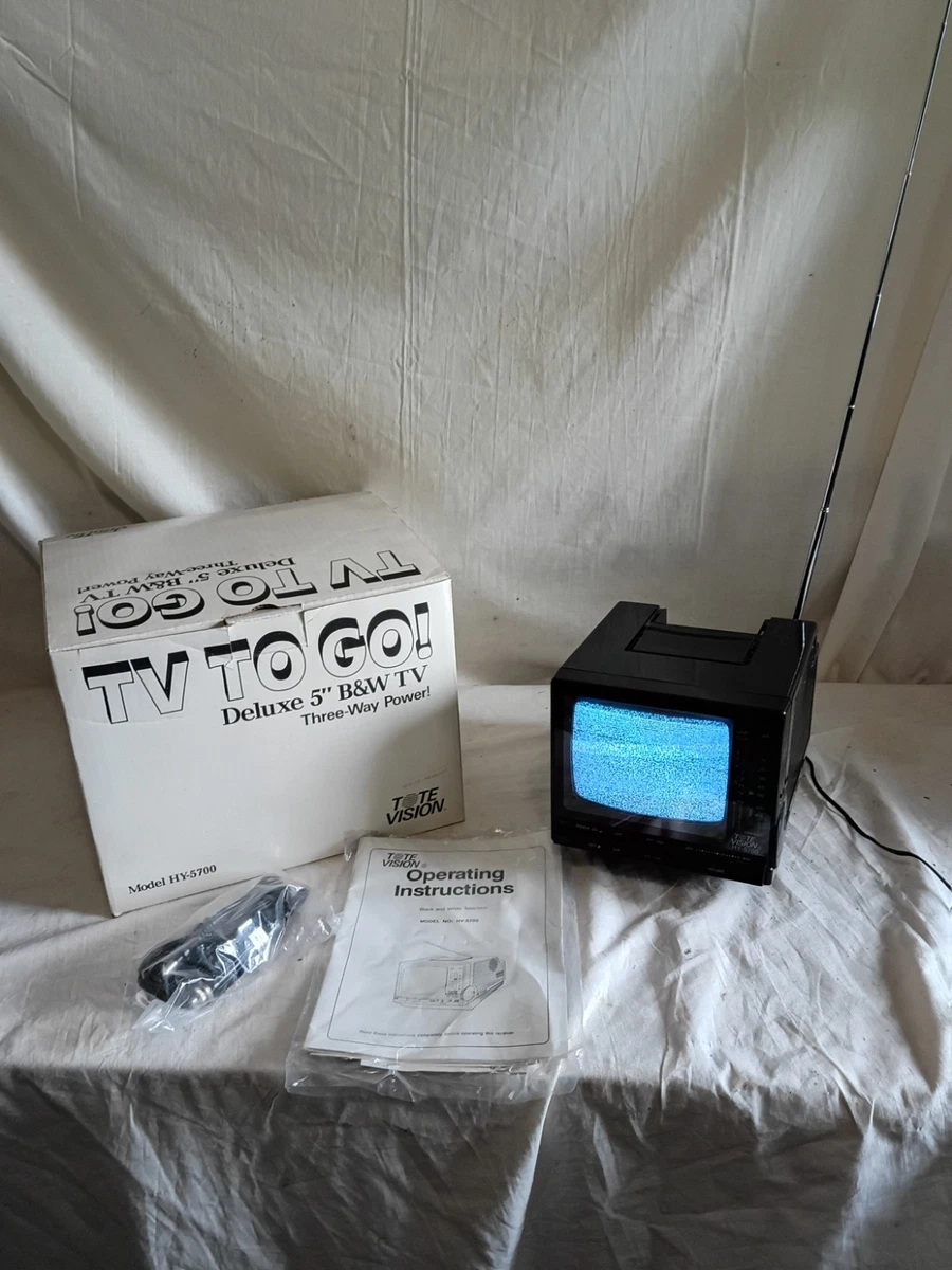 Tote Vision In Vintage Televisions for sale - eBay
