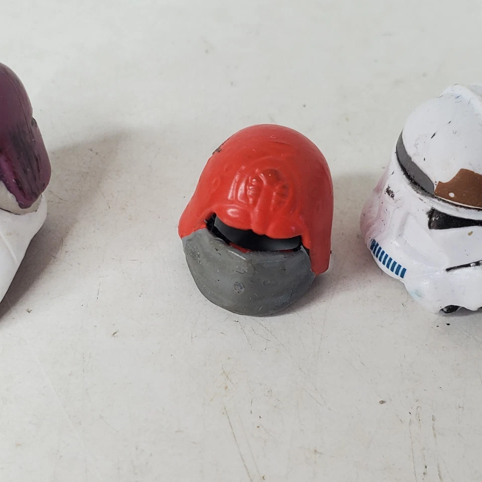 Lote de cabezas de figuras de acción 1/18 cascos forraje personalizado 3,75" Joytoy Star Wars GI Joe Foto 3 de 4