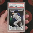 SHOHEI OHTANI /10 ! 2024 TOPPS 50/50 SB#44 CHROME-BLACK REFRACTOR  /10 PSA 7