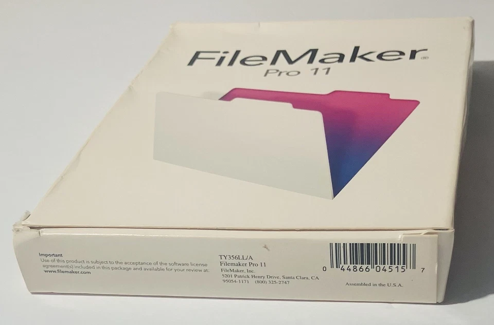 FileMaker Pro 11 Complete Box Set + Training Series Textbook & DVD (Windows Mac) - Image 4 of 4