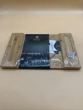 ROYAL CRAFT WOOD Cheese Board Premium Bamboo Serving Tray Platter 15.5"x10"-New