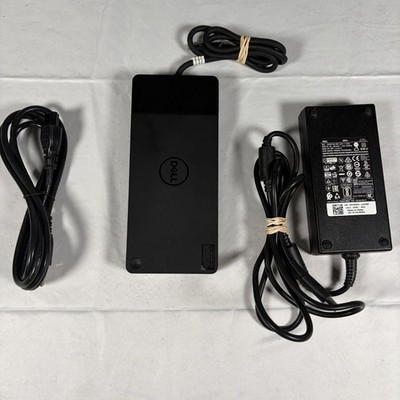 Dell WD19TB/TBS Thunderbolt 3 USB-C Display Port Docking Station w Power Adapter