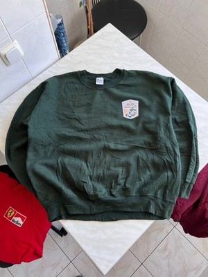 Vintage Rolex Logo Horse Jump Championship Green Forest  Sweatshirt 2000s Size L