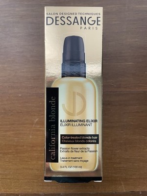 Dessange ILLUMINATING ELIXIR Leave-In Treatment For Color Treated Blonde Hair