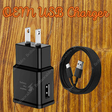 Adapter Fast Charger Type C With Phone Charging Cable For Samsung Galaxy Android