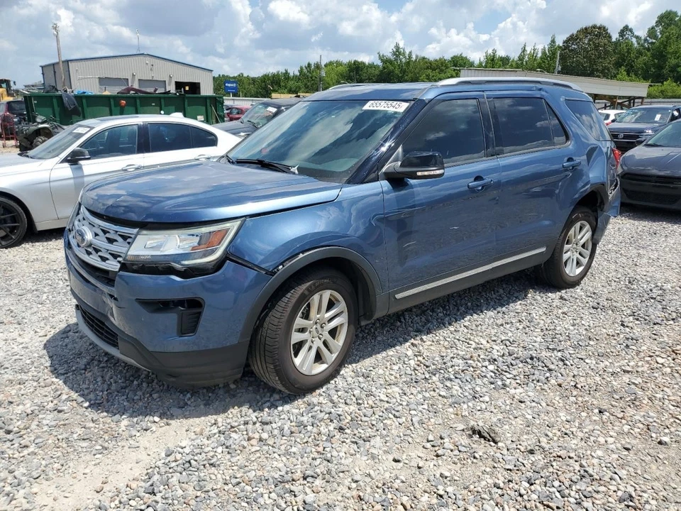 Used Front Lower Center Console fits: 2018 Ford Explorer floor Base w/o police p Foto 2 de 4