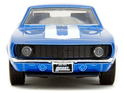 1969 CHEVROLET CAMARO BLUE 