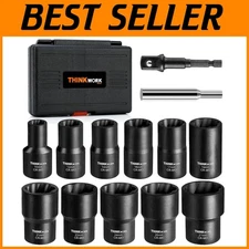 Bolt Extractor Set - 13-Piece Wheel Lock Remover