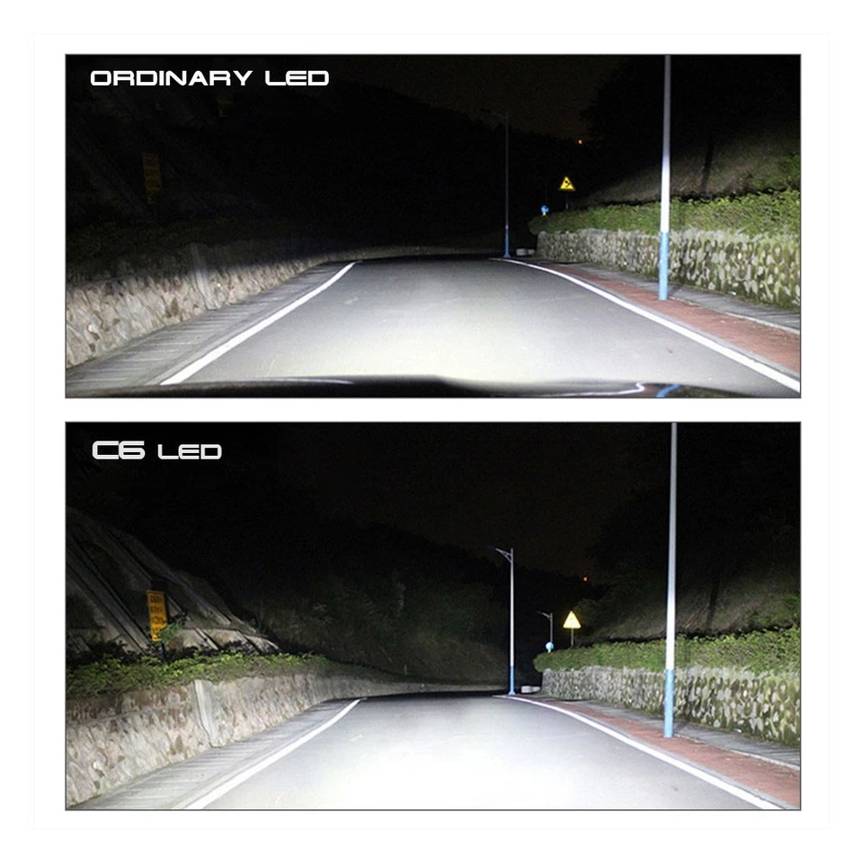 4x H1 para Honda Prelude 1997-2000 2001 faros LED haz alto bajo 6000K bombillas Foto 2 de 4