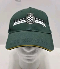 Goodwood festival of speed Grands Prix Baseball Green/Yellow Cap Hat Made In UK
