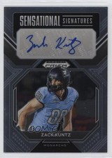 2023 Panini Prizm Draft Picks Sensational Signatures Zack Kuntz Auto 0l8y