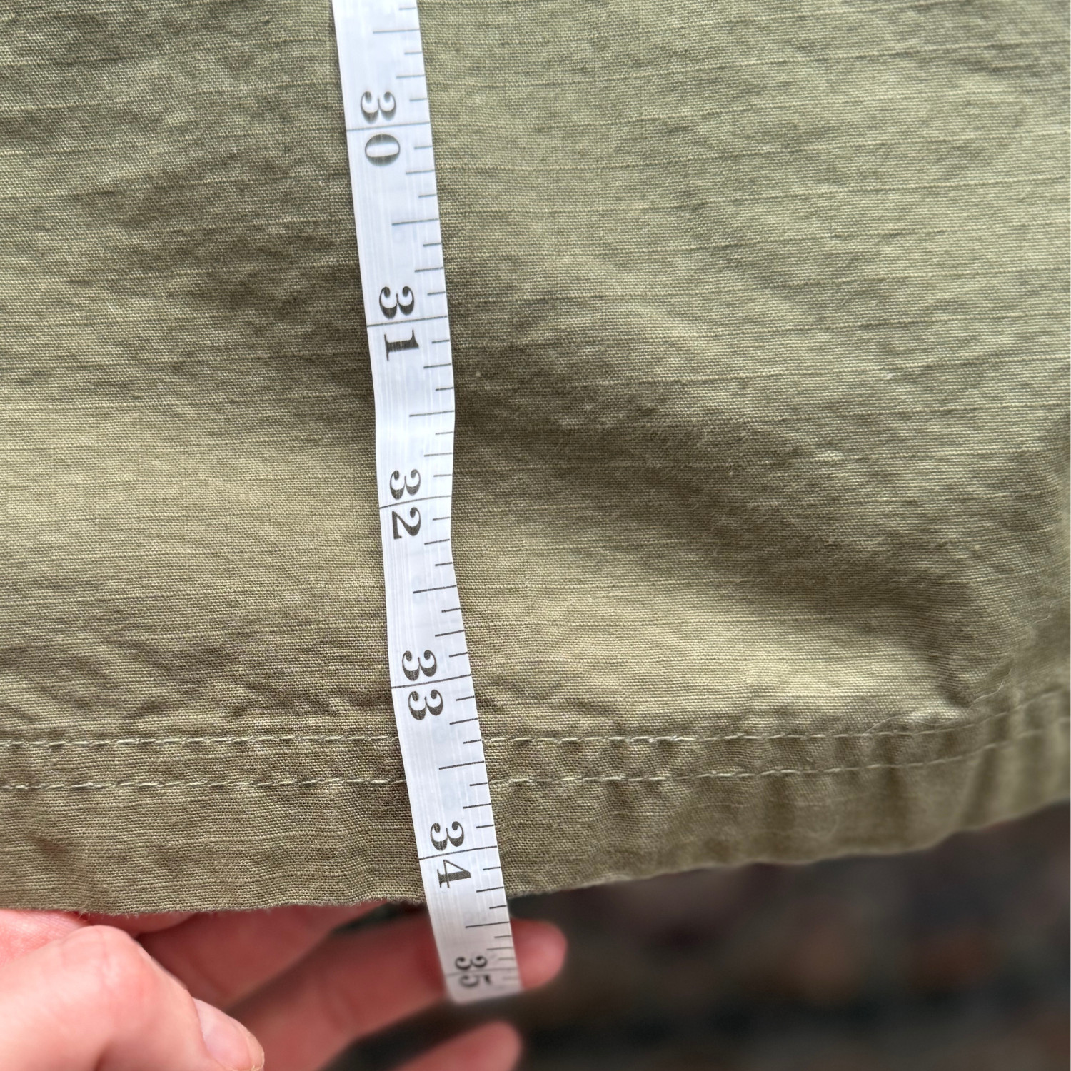 Greed Girl Brand Maxi Cargo Skirt Green Sz Small 100percent Cotton image 6