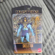 Alcala Skeletor Variant MOTU Core Gold Masters  Universe In Hand Walmart Ex