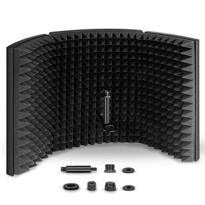 Aokeo Professional Studio Recording Microphone Isolation Shield,Suitable for ...