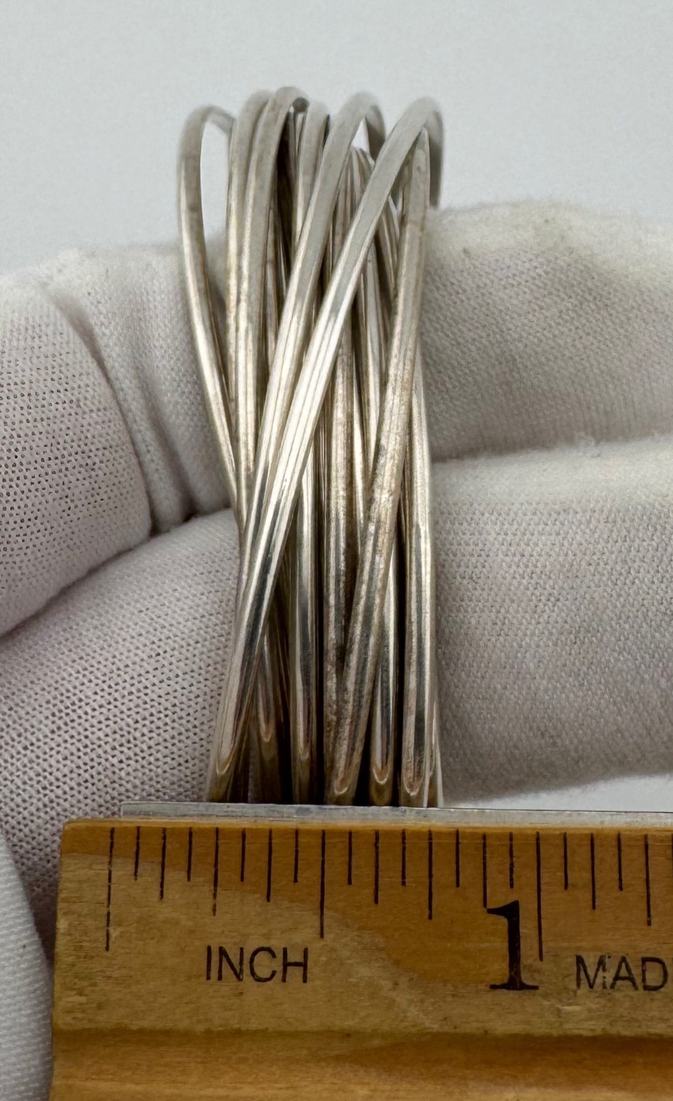 Silpada Sterling Silver Multi Bangle Bracelet 89.… - image 4