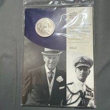Royal Mint 2011 Prince Philip Duke Of Edinburgh £5 Five Pound Coin BUNC