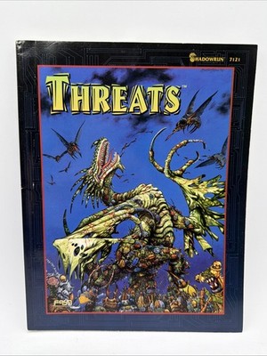 Shadowrun Threats 7121 by Jak Koke Diane Piron-Gelman and Steve Kenson FASA RPG