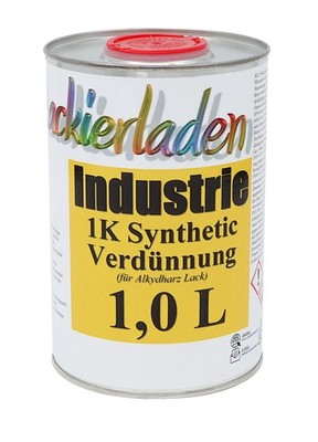 1K Industrie Synthetic Verdünnung für Alkydharz Lack 1,0 L | 1000ml Industrie Ve