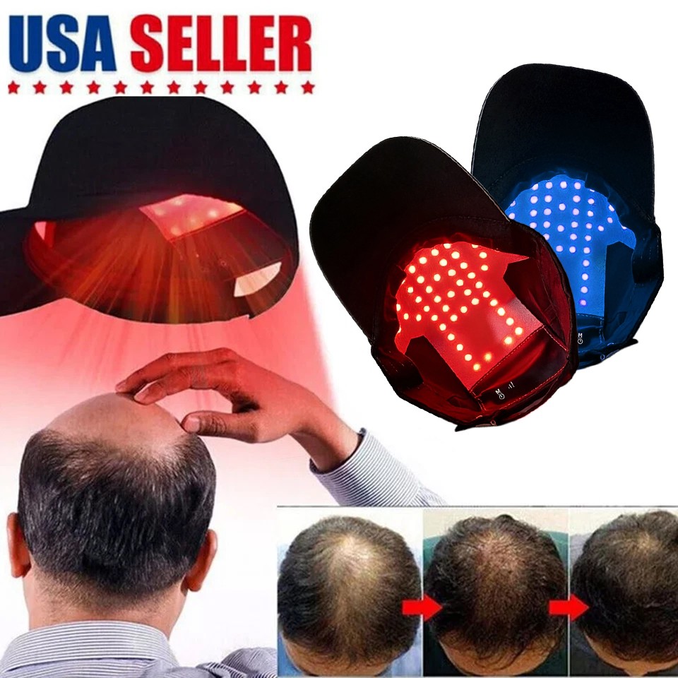 Red Light Therapy Hat 650nm&850nm Hair Loss Treatment Cap Hair Growth Regrowth