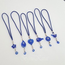 Nazar Auge Anhänger Auto Rückspiegel Blau Auge Glas Glücksbringer Evil Eye Blau