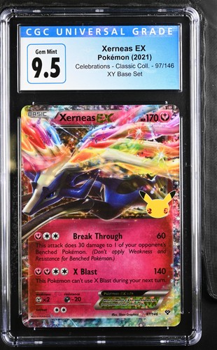 Xerneas-EX graded CGC 10 for sale on eBay