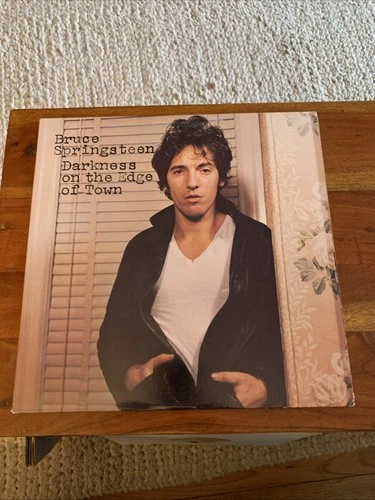 Bruce Springsteen Darkness On The Edge of Town  Record Inner Insert Vinyl EX/VG+