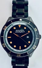 Men’s Mavado Heritage Series Calendoplan S Watch Date New Crystal Rotating Bezel