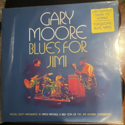 Gary Moore Blues for Jimi Mercury Studios Vinyl 2LP Blues Rock Live Blue 2012