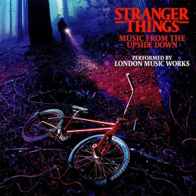 London Music Works Stranger Things LTD 2LP Translucent Red & Blue Vinyl DFLP036