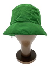 PRADA Hat, Size M, Polyester, Green, Men's, Numerous Stains