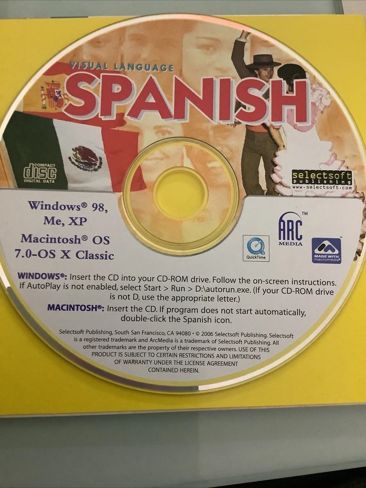 Spanish Visual Language Learning Series AAC Media Windows/Macintosh CD-Rom - Image 3 of 3