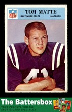 1966 Philadelphia #19 Tom Matte   VGEX X3825526