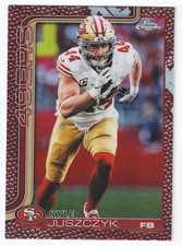 2025 Topps Chrome Football NFL Leather Refractor *You Pick From List*
