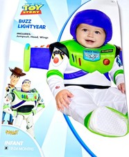 Spirit Halloween - Toy Story - Buzz Lightyear - Costume - INFANT - 0-6 Months