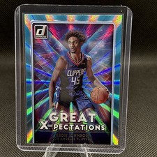 2021-22 Panini Donruss - Great X-Pectations Keon Johnson Holo Teal Laser (RC)