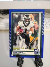 2025 Panini Donruss Press Proof Blue Jalen Hurts #16 Eagles Football