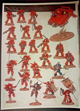 Warhammer 40k: Space Marine / Blood Angels Armageddon Launch Box Army Half - NOS