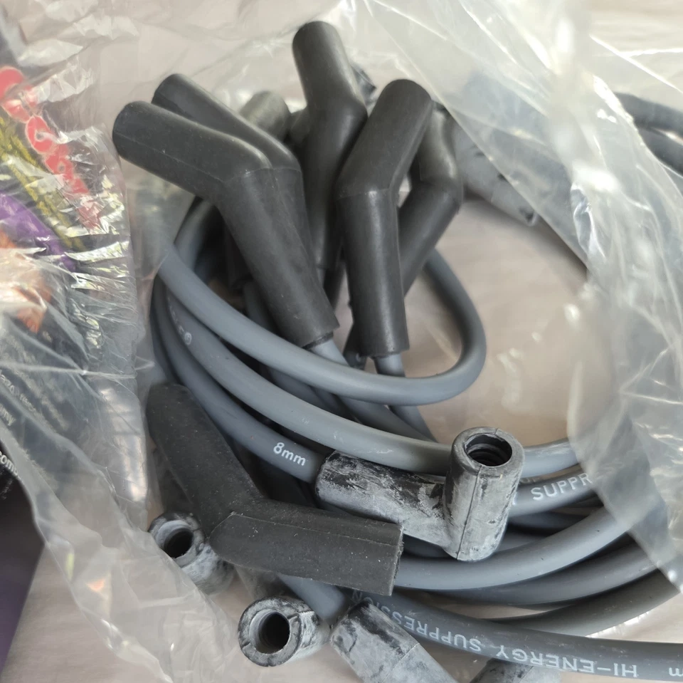 Juego de cables de bujía para Ford Mustang 1994-1995 5,0 L V8 marca Cobra Foto 3 de 4
