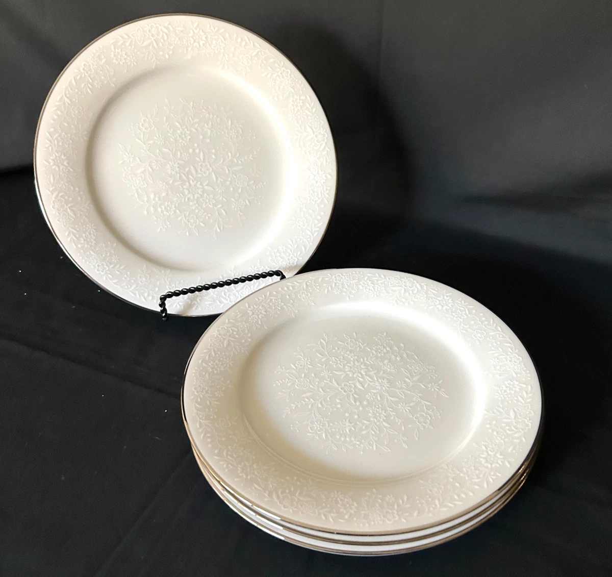希少❗️ノリタケ　アイボリーチャイナ　AFFECTION 7192 プレート4枚 Noritake Affection for sale | eBay