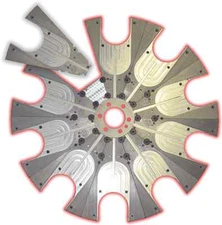 HAAS CAT40/10 Carousel Segmented Tool Disk - Mini Mill