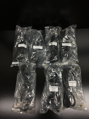 European Mix Lot Power Cords 6FT CEE 7/7 to IEC320 05