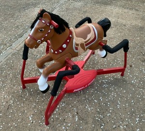 radio flyer spring horse