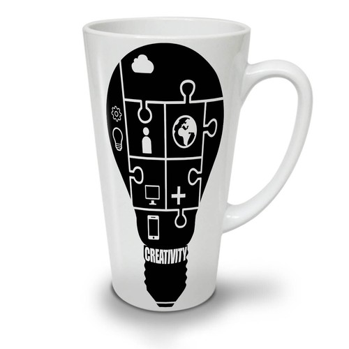 Wellcoda Light Science Creativity Latte Mug 12/17oz